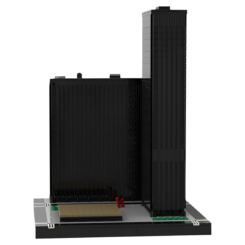 Chicago Federal Center 1:650 Scale MOC Building Kit - 5