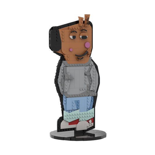 chill guy building set | lego compatible - 2