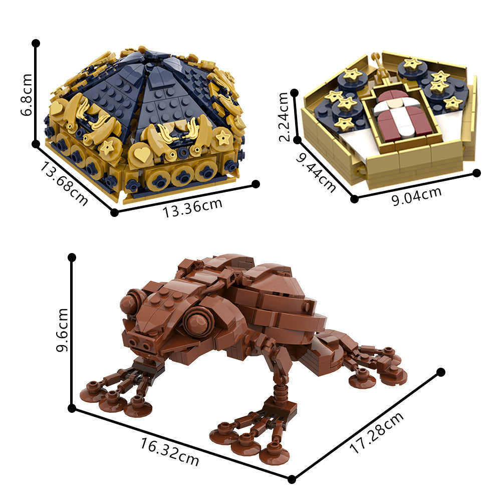 chocolate frog building set | lego compatible - 1