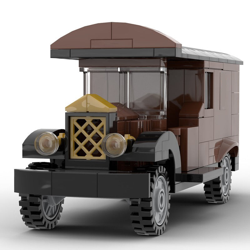 Chocolatier Van Building Kit | Winter Village | LEGO-Compatible MOC - 1
