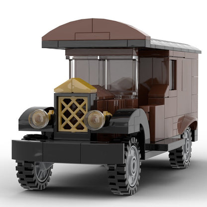 Chocolatier Van Building Kit | Winter Village | LEGO-Compatible MOC - 1