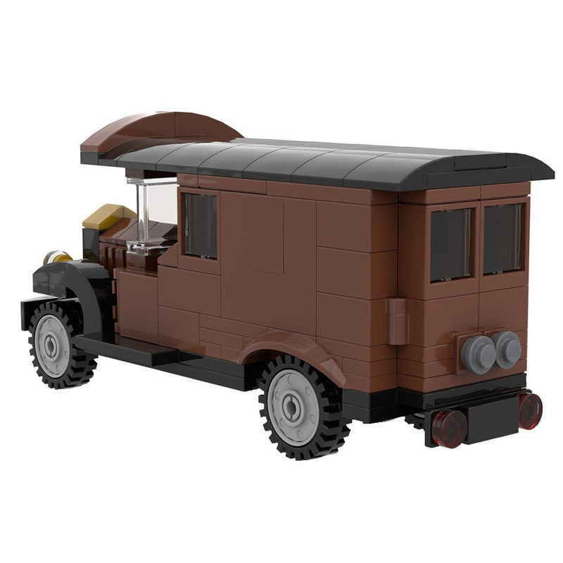 Chocolatier Van Building Kit | Winter Village | LEGO-Compatible MOC - 2