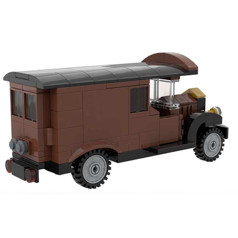 Chocolatier Van Building Kit | Winter Village | LEGO-Compatible MOC - 3