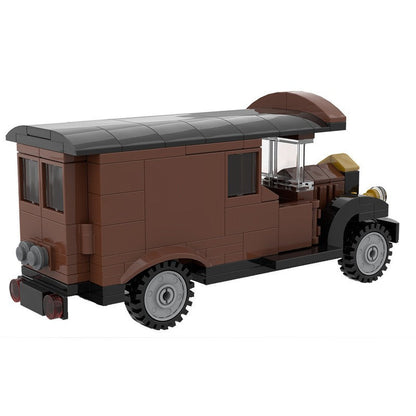 Chocolatier Van Building Kit | Winter Village | LEGO-Compatible MOC - 3