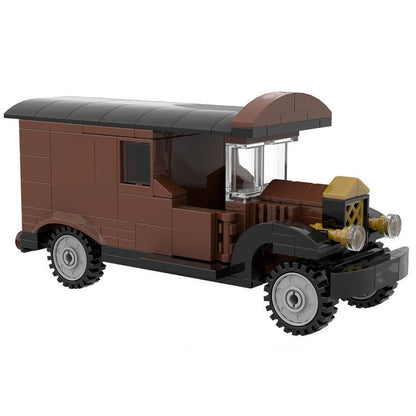 Chocolatier Van Building Kit | Winter Village | LEGO-Compatible MOC - 4