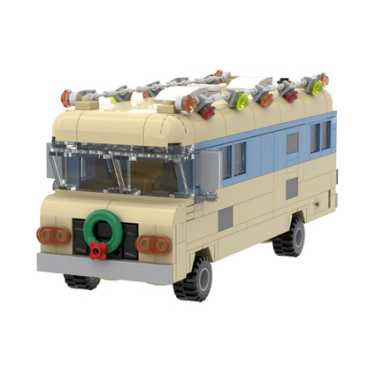 christmas rv building set | lego compatible - 5