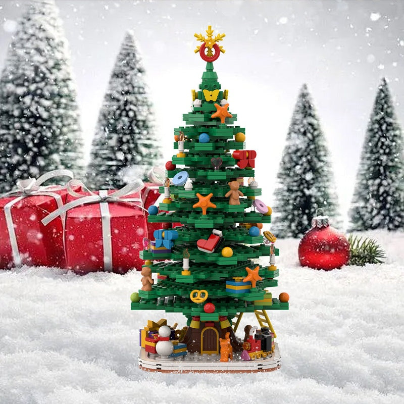 Christmas Tree MOC Building Kit | Holiday Tree Display Model - 2