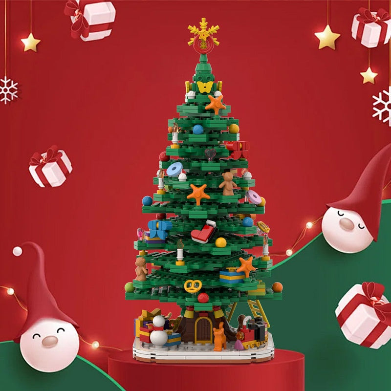 Christmas Tree MOC Building Kit | Holiday Tree Display Model - 4