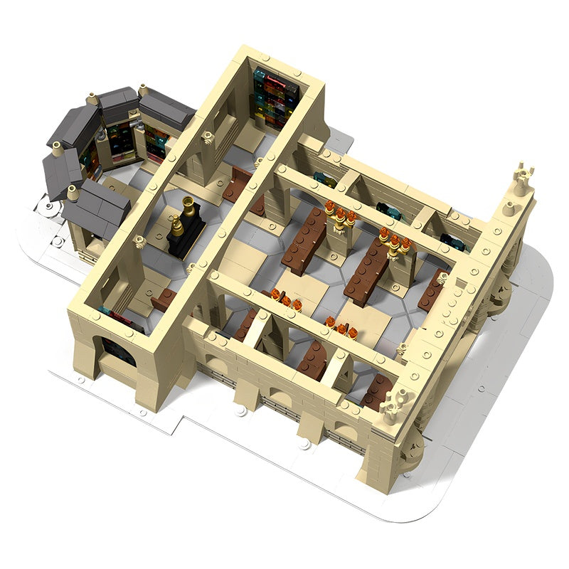 Christmas Village Church with Bell Tower MOC Building Kit - 3