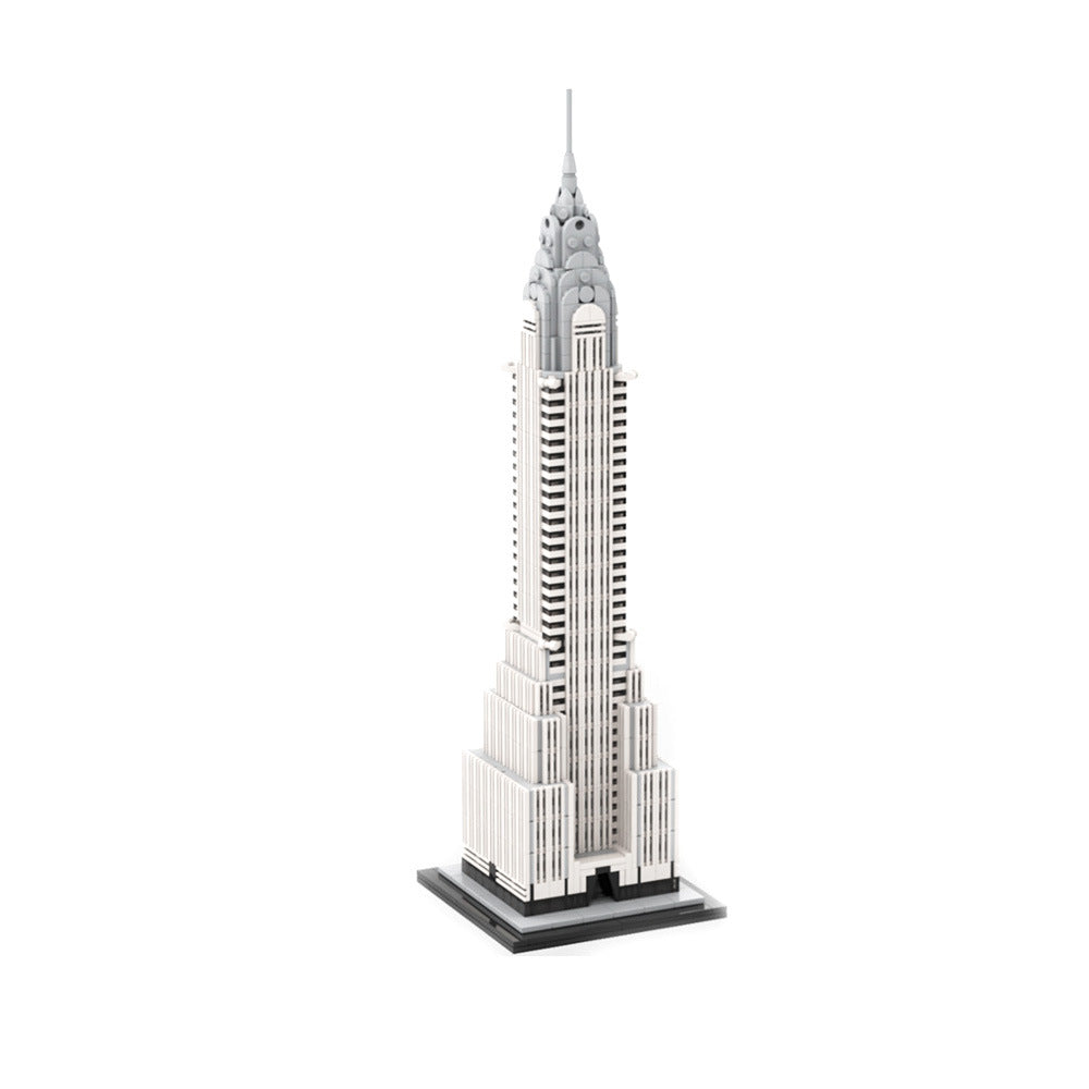 Chrysler Building 1:800 Scale Building Kit | MOC-127022 - 1