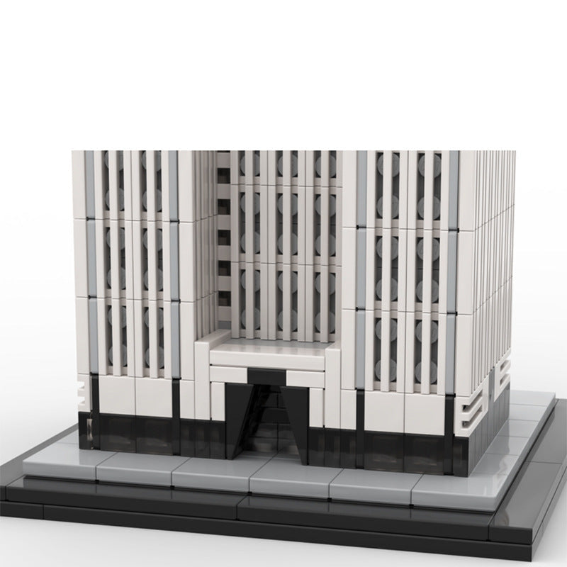 Chrysler Building 1:800 Scale Building Kit | MOC-127022 - 3