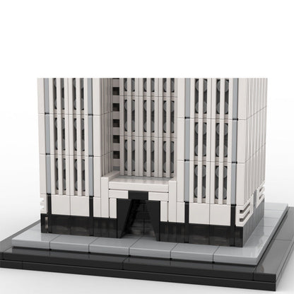 Chrysler Building 1:800 Scale Building Kit | MOC-127022 - 3
