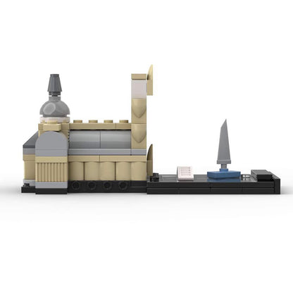 church and bridge building set | moc-39533 - 2