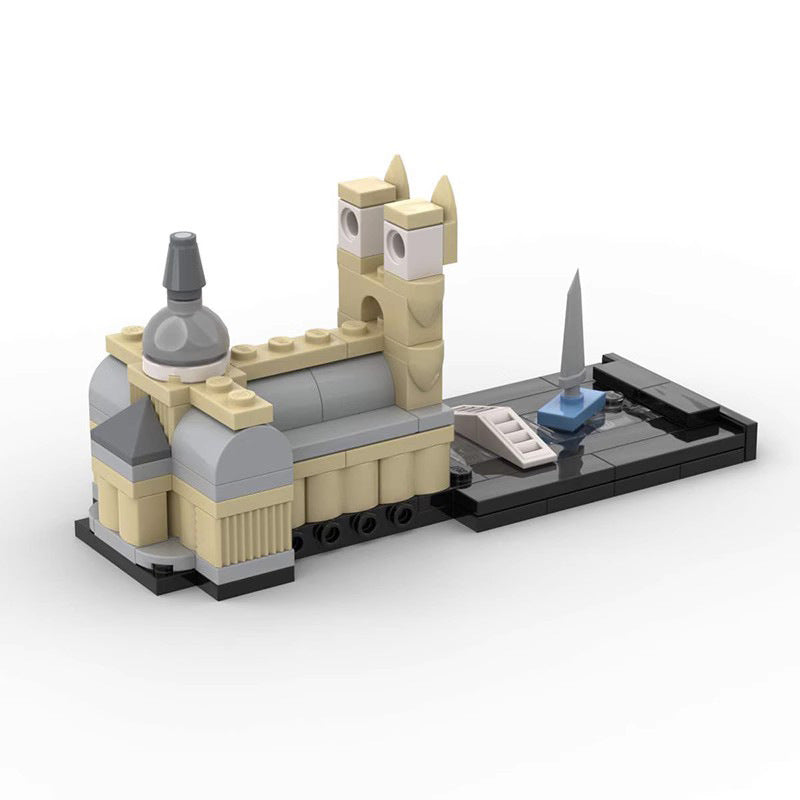 church and bridge building set | moc-39533 - 3