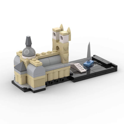 church and bridge building set | moc-39533 - 3