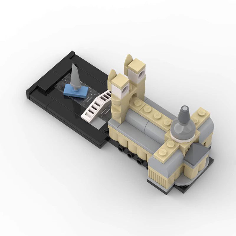 church and bridge building set | moc-39533 - 5