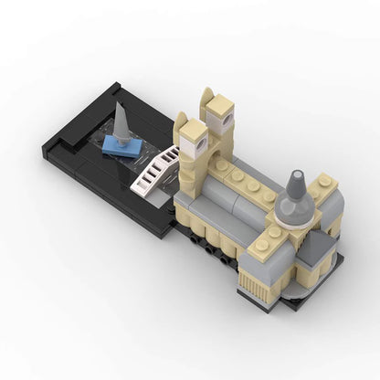 church and bridge building set | moc-39533 - 5