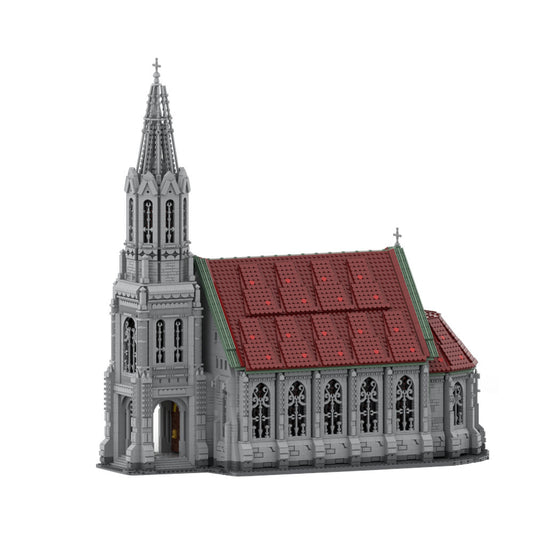 church building set | moc-191002 - 5