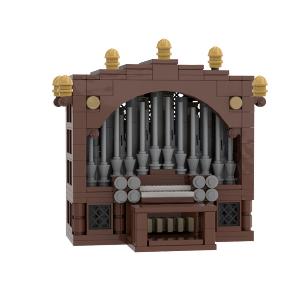 Church Organ Building Kit | Kirchenorgel | LEGO-Compatible MOC - 1