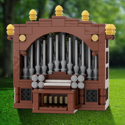 Church Organ Building Kit | Kirchenorgel | LEGO-Compatible MOC - 2