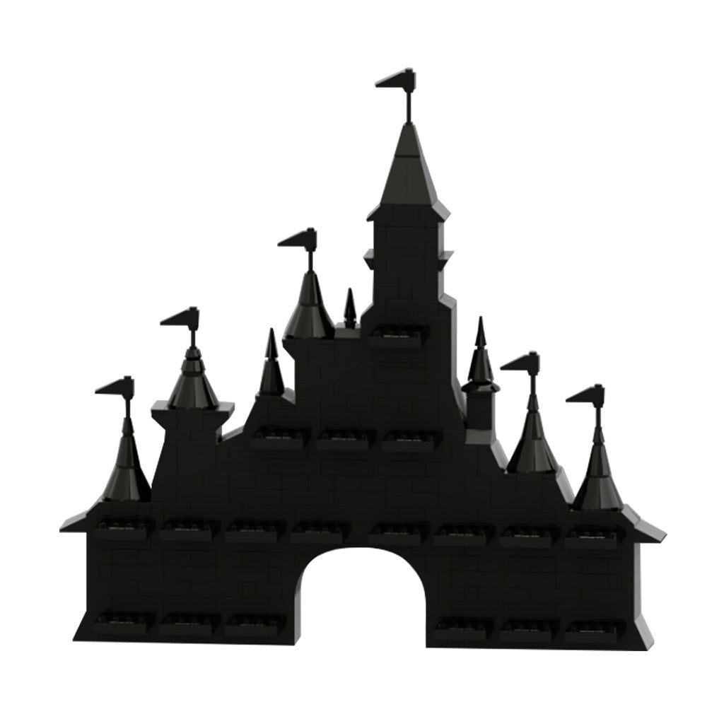 cinderella castle building set | 100 celebration | moc-145641 - 3