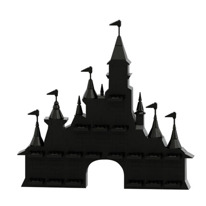 cinderella castle building set | 100 celebration | moc-145641 - 3