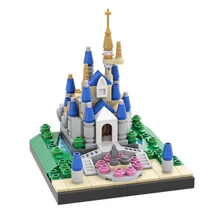 cinderella castle building set | moc-29065 - 1