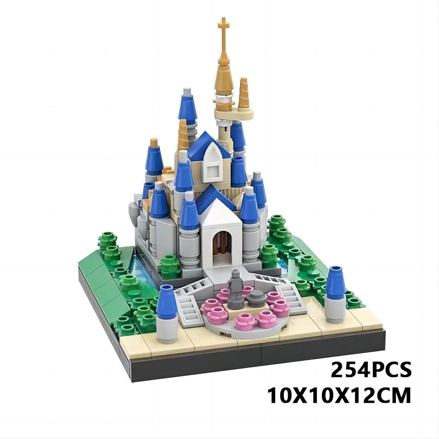 cinderella castle building set | moc-29065 - 3