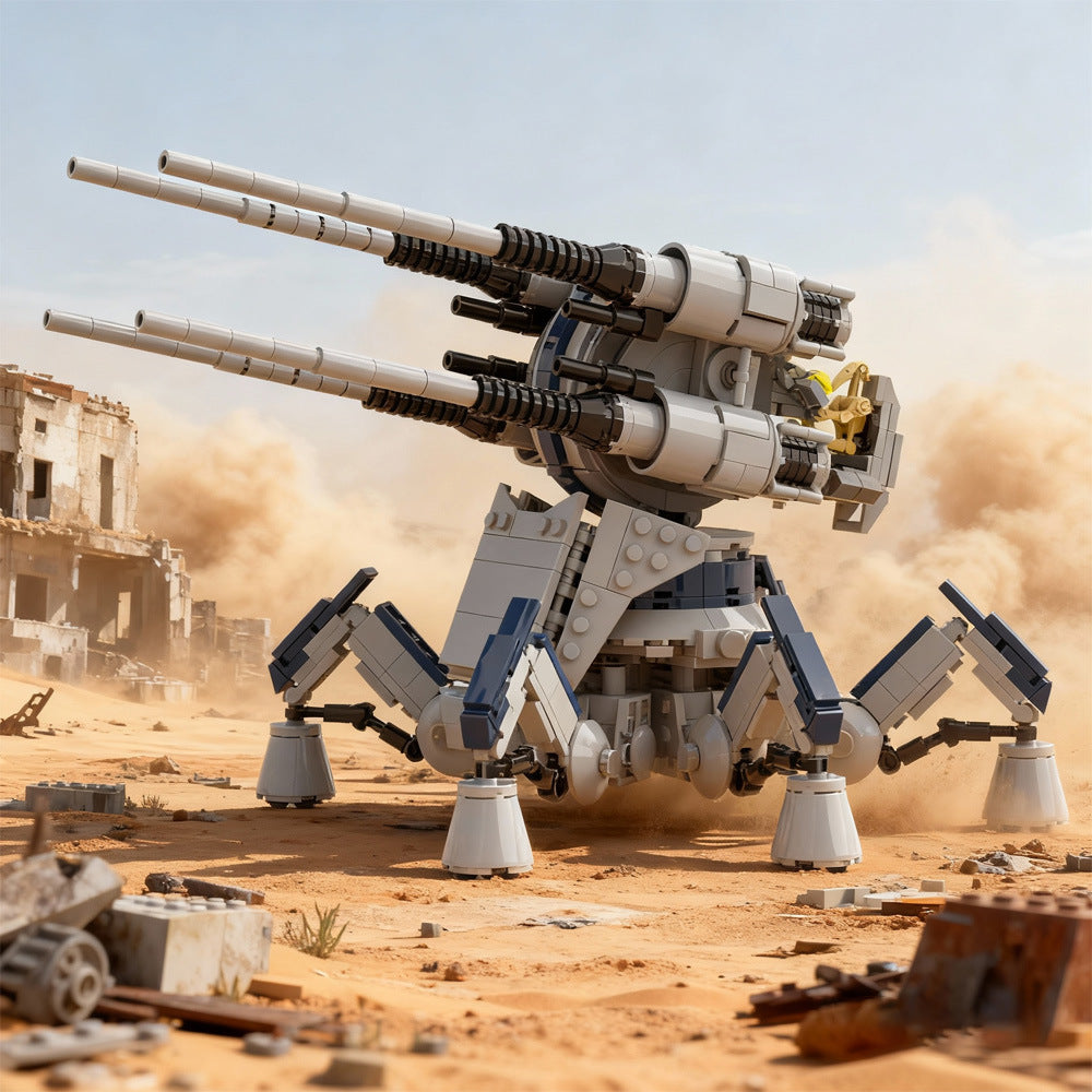 cis anti-aircraft artillery building kit | star wars | moc-204431 - 2