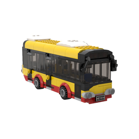 City Bus Building Kit | LEGO-Compatible MOC - 1