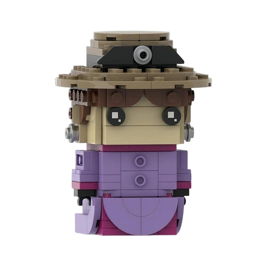 clara clayton brickheadz moc | back to the future lego compatible - 1