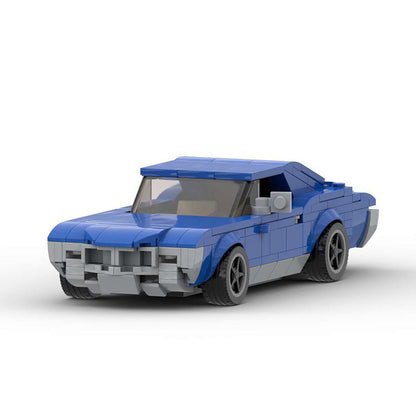 Classic 1960s Muscle Car Building Kit | LEGO-Compatible MOC - 7