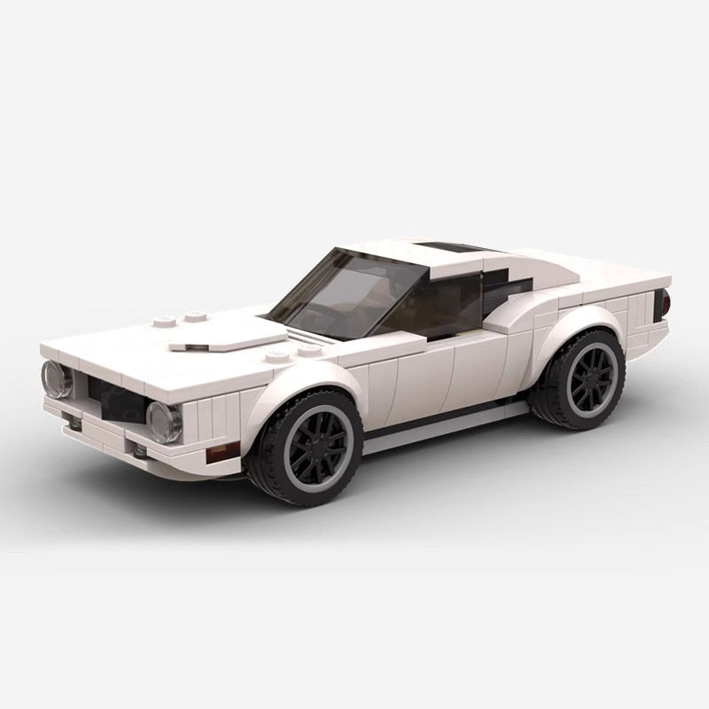 classic 1974 american muscle car building set | moc-26323 - 1