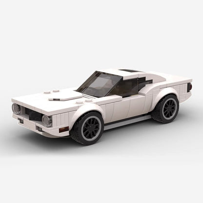 classic 1974 american muscle car building set | moc-26323 - 1
