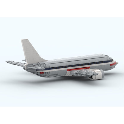 Classic 737-300 Narrow-Body Twinjet Airliner MOC Building Kit - 4