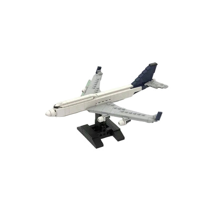 Classic 747-400 Four-Engine Jumbo Jet 1:300 MOC Building Kit - 2