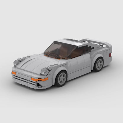Classic 959 Twin Turbo Rally Sports Car Building Kit | LEGO-Compatible MOC - 1
