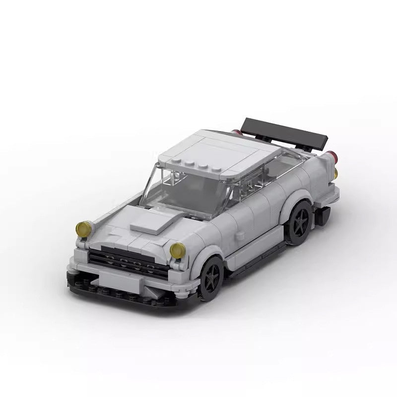 Classic British Grand Tourer Building Kit | 8-Wide LEGO-Compatible MOC - 2