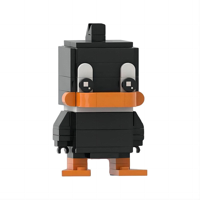 Classic Bunny Cartoon BrickHeadz Building Kit | LEGO-Compatible MOC - 2