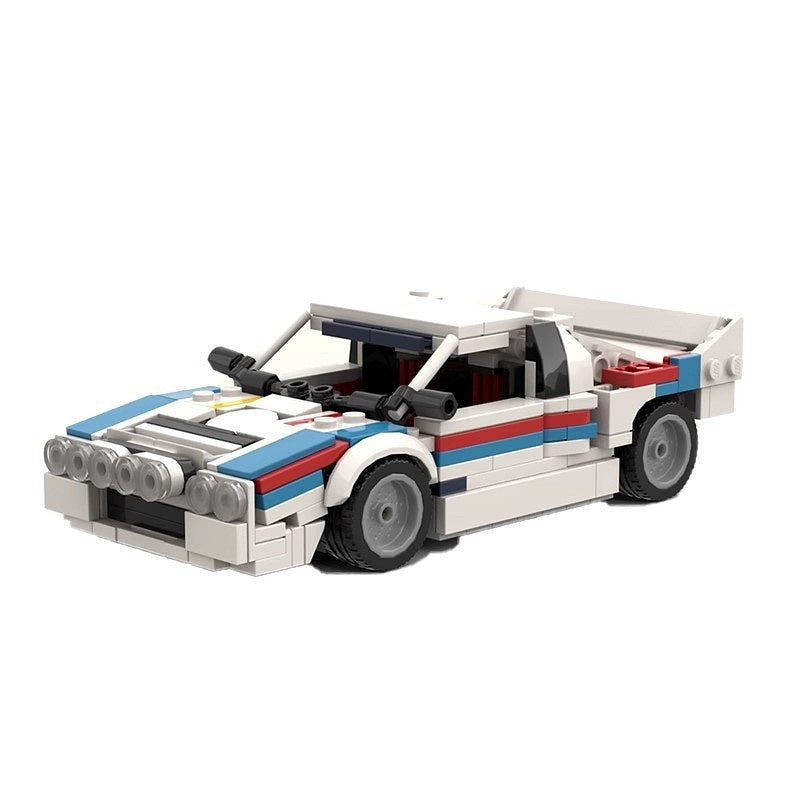 Classic Group B Rally Car MOC Building Kit | Racing Vehicle Model - 1