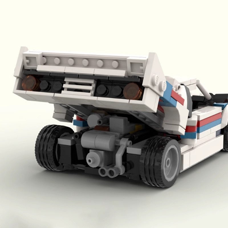 Classic Group B Rally Car MOC Building Kit | Racing Vehicle Model - 3