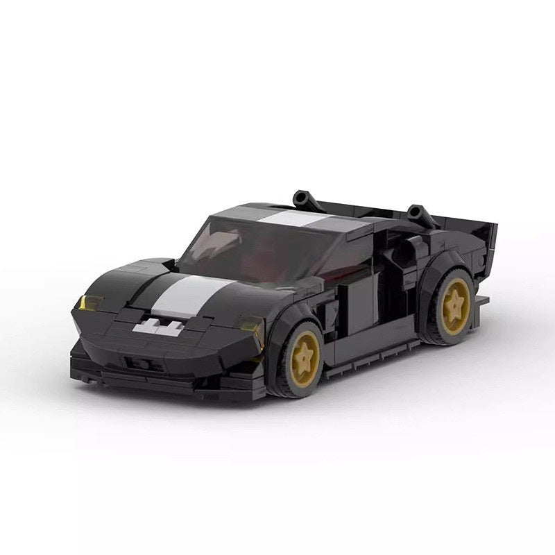 Classic GT Endurance Racing Coupe Building Kit | LEGO-Compatible MOC - 2