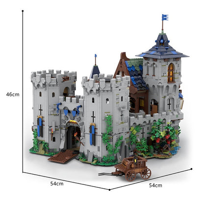 Classic Medieval Black Falcon Fortress Building Kit | LEGO-Compatible MOC - 3