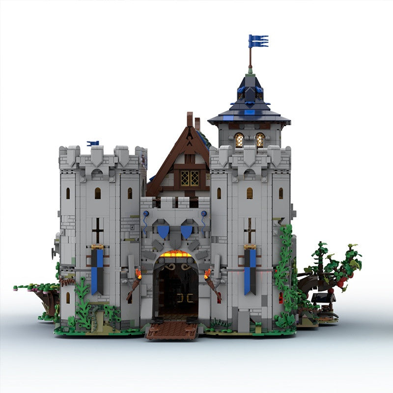 Classic Medieval Black Falcon Fortress Building Kit | LEGO-Compatible MOC - 5