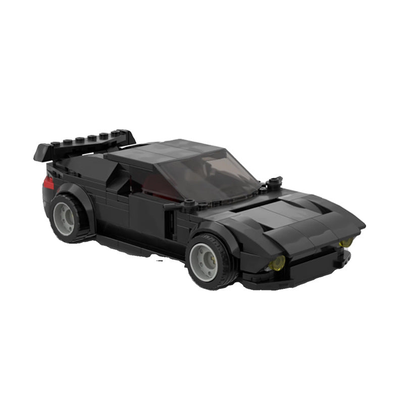 Classic Mid-Engine Sports Car Building Kit | LEGO-Compatible MOC - 2