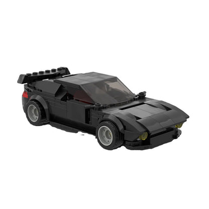 Classic Mid-Engine Sports Car Building Kit | LEGO-Compatible MOC - 2