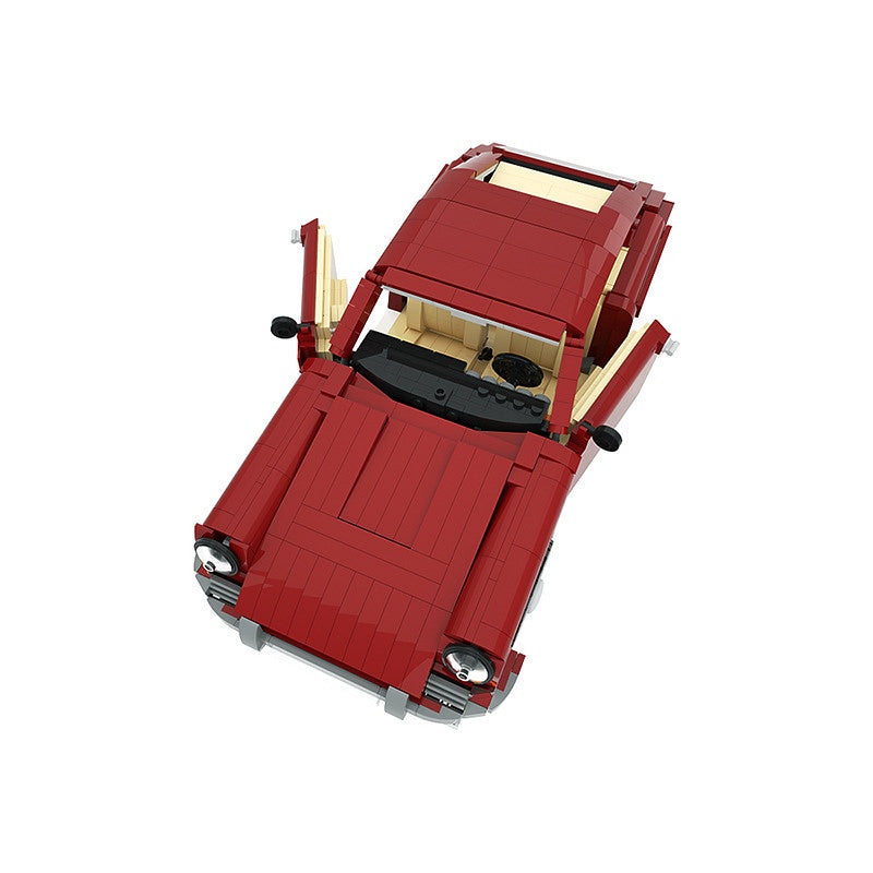 Classic Retro 911 Coupe Building Kit | LEGO-Compatible MOC - 3