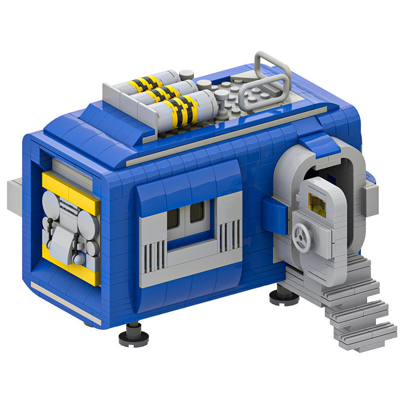 Classic Space Base Building Kit | LEGO-Compatible MOC - 3