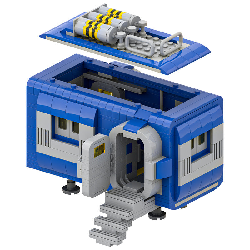 Classic Space Base Building Kit | LEGO-Compatible MOC - 5