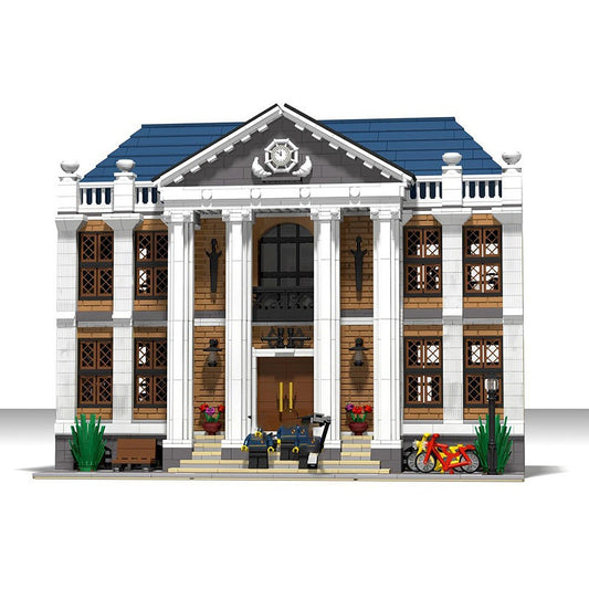 Classic University MOC Modular Campus Architecture Building Kit - 1